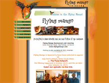 Tablet Screenshot of flyingmango.com